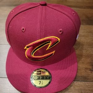 Cleveland Cavaliers Hat New Era 59Fifty Cap Brand New Logo Cavs size 7 1/2